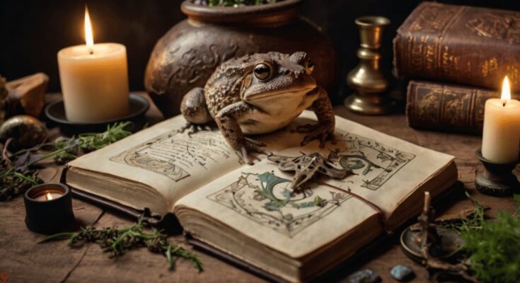 Spiritual meaning of a toad